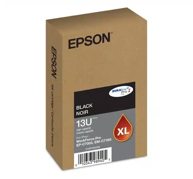 Epson T13U DURABrite Pro High-Capacity Black Ink Cartridge [T13U120]