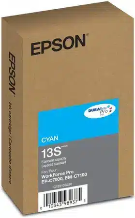 Epson T13S DURABrite Pro Cyan Ink Cartridge [T13S220]