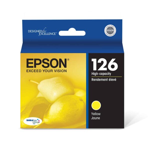 Epson 126 High-Capacity Yellow Ink Cartridge [T126420S]