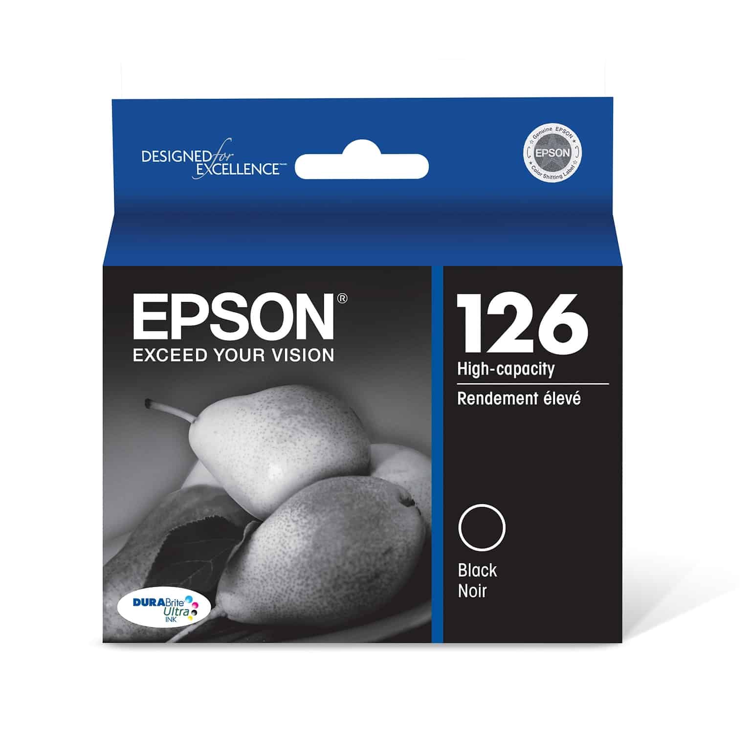 Epson 126 High-Capacity Black Ink Cartridge [T126120S]